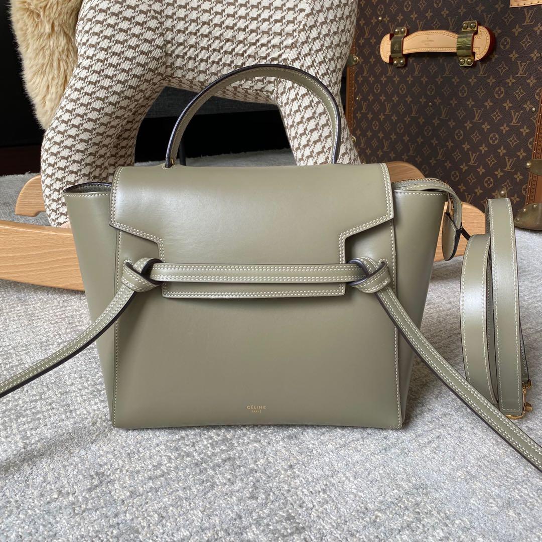Celine Belt Bag (Mini) Grey, Luxury, Bags & Wallets on Carousell