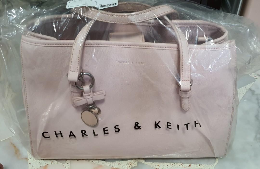Charles and keith bow bag top