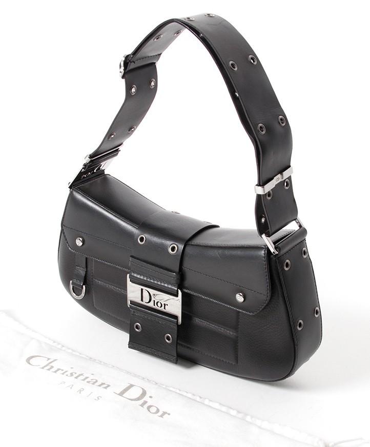 dior black handbag