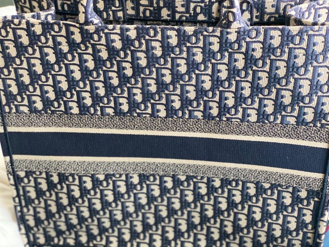 Book Tote Blue Oblique  Womens Dior Tote Bags ⋆ Rincondelamujer