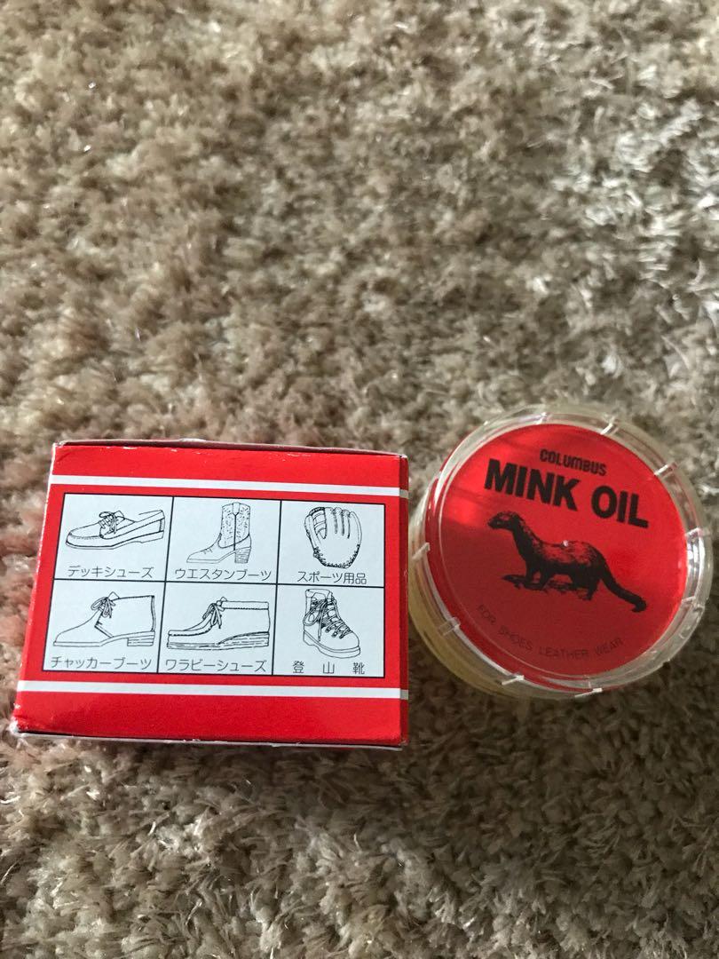 Columbus Mink Oil leather cleaner pembersih sepatu tas kulit aksesoris