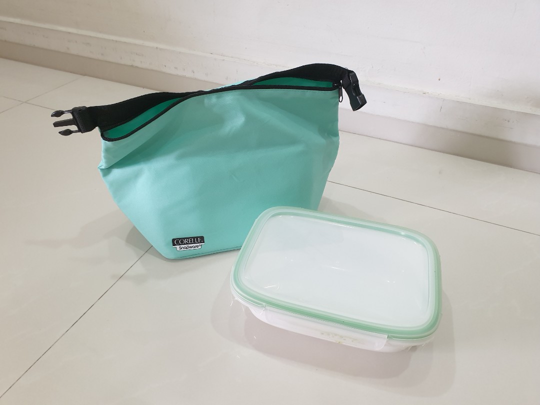 Corelle Snapware container with thermal bag, Furniture & Home Living ...