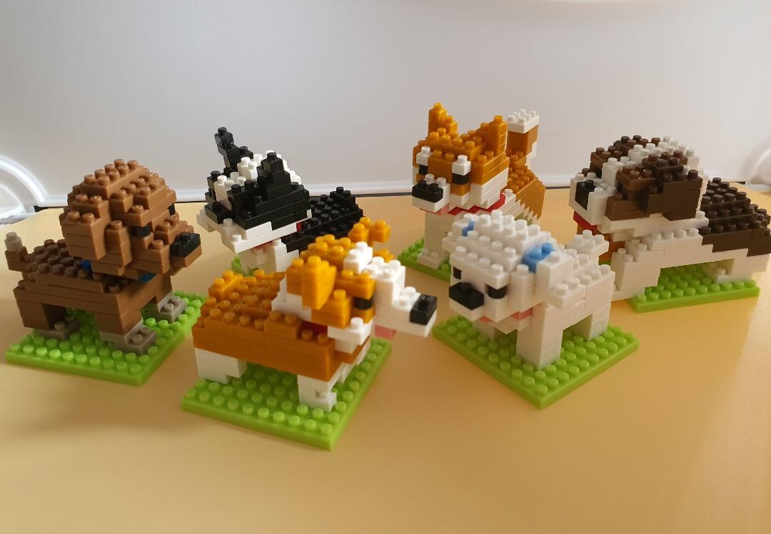 Daiso Mini Lego assembled Hobbies Toys Toys Games on Carousell