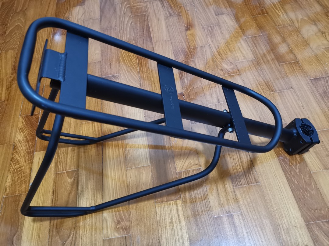 Decathlon rear rack mint condition Sports Equipment Bicycles Parts Parts Accessories on Carousell