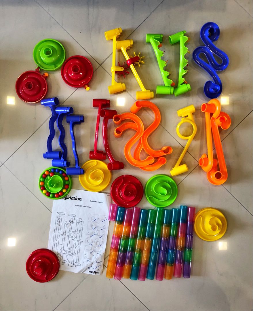 Deluxe marble race set sale