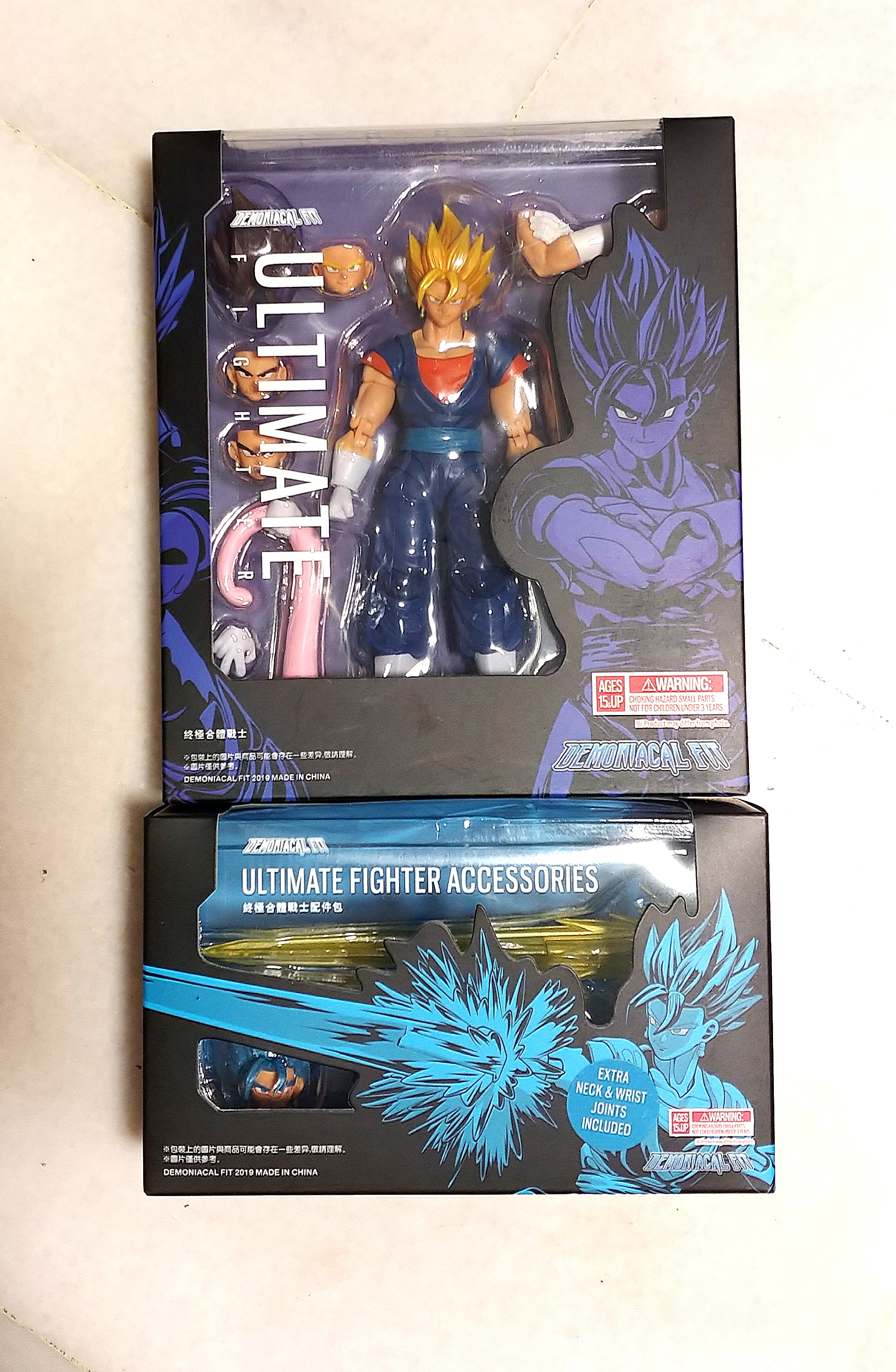Df Ultimate Fighter Shf Dragon Ball Vegito S H Figuarts Vegetto Accessories S H Figuarts Toys Games Bricks Figurines On Carousell