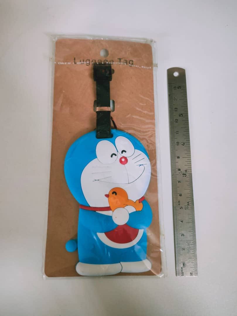 Doraemon Silicone Luggage Tag, Hobbies & Toys, Books & Magazines