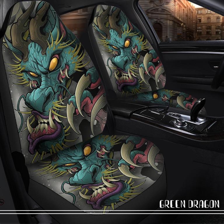 Dragon Art Customized Car Seat Covers Car Accessories