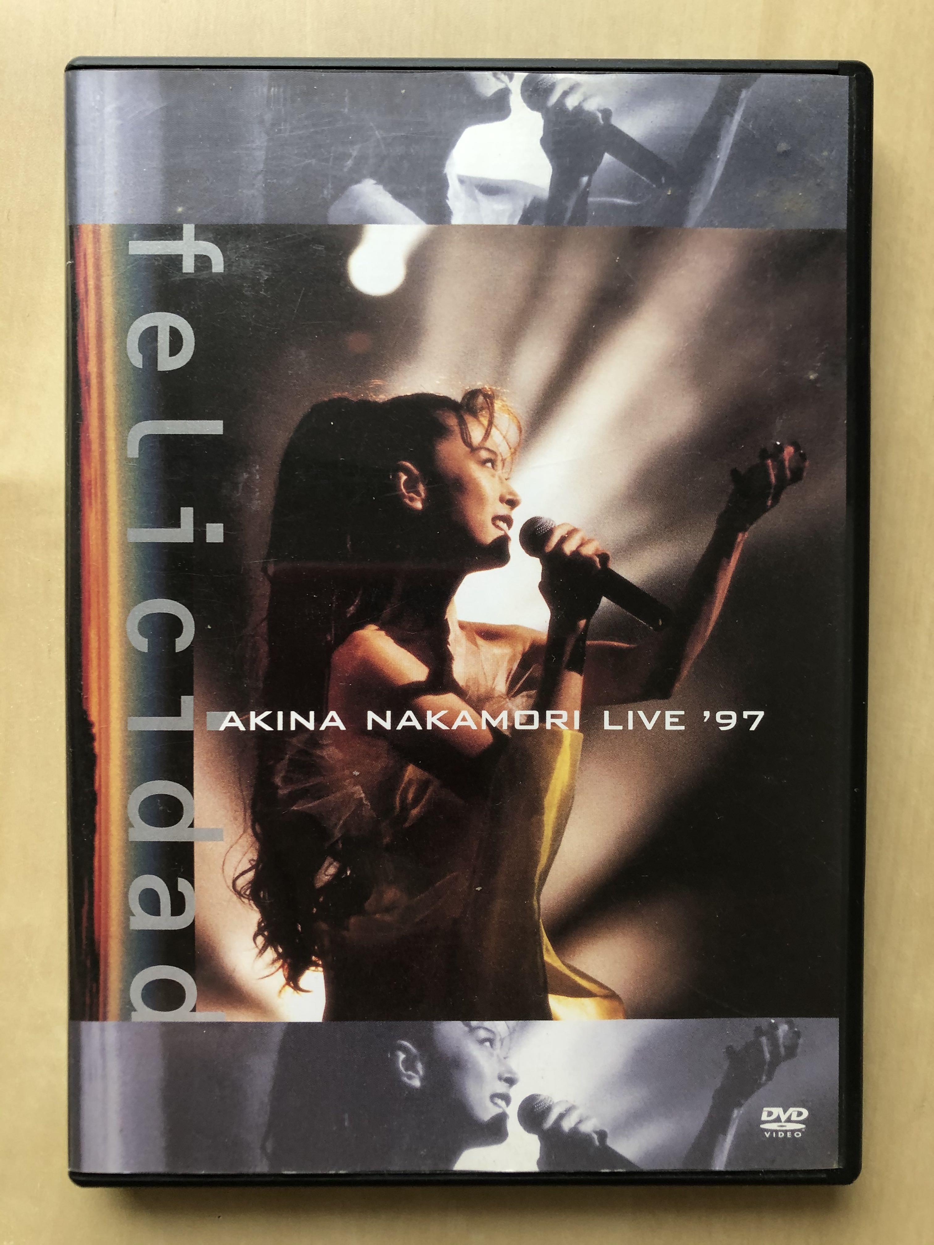 DVD丨中森明菜Felicidad AKINA NAKAMORI LIVE'97 日本版, 興趣及遊戲