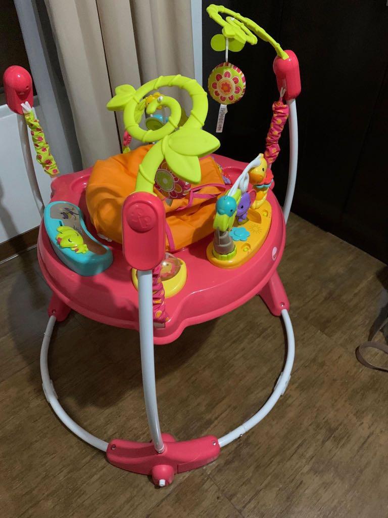 fisher price jumperoo pink