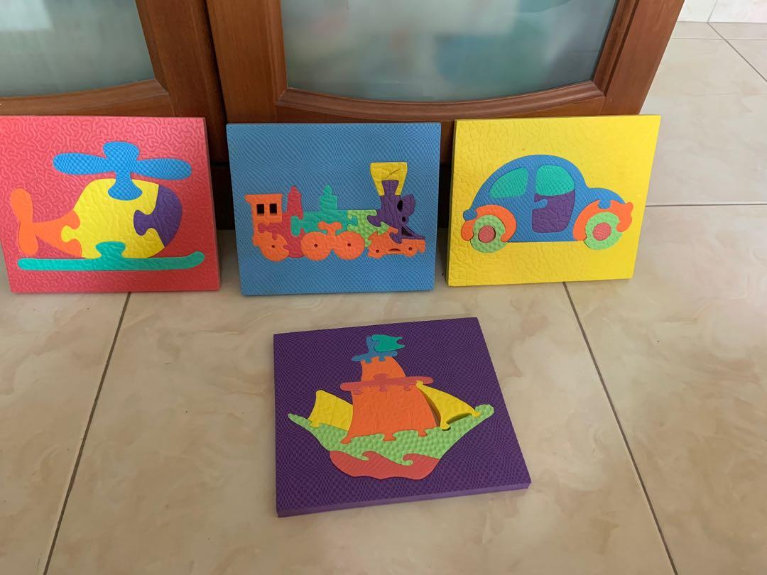 Foam puzzles, Hobbies & Toys, Toys & Games on Carousell