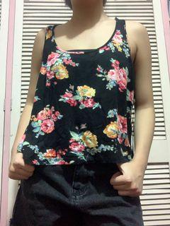 FOREVER 21 Floral Tank Top Sando