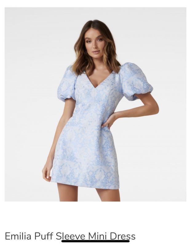 Forever new puff sleeve dress Clearance