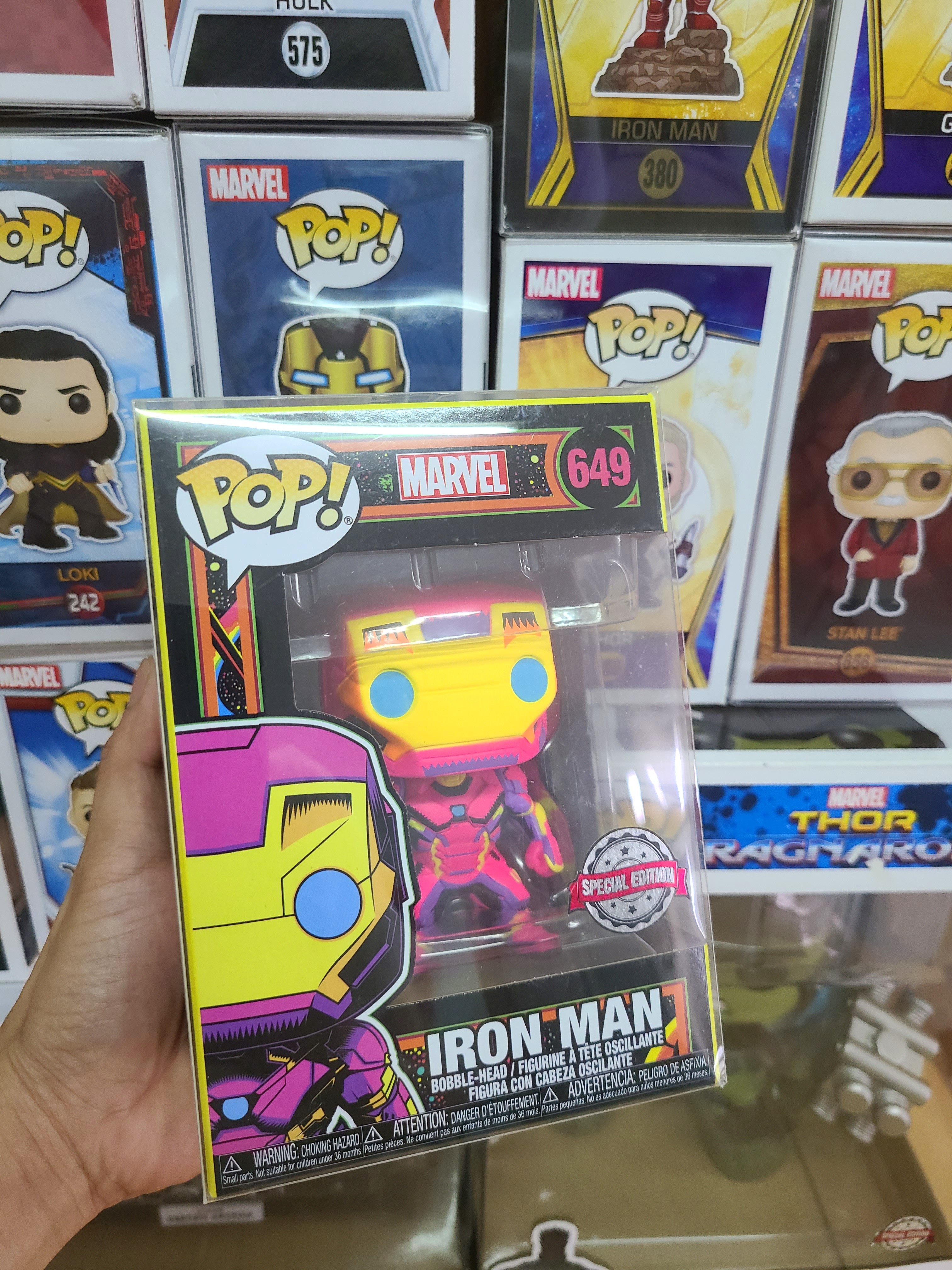 iron man funko pop 649