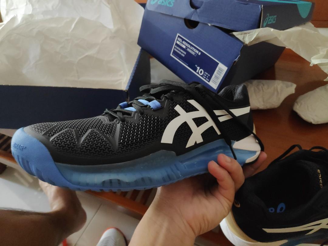 asics gel resolution 8 wide