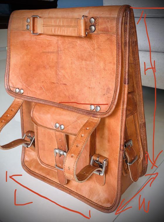 leather bag for office use