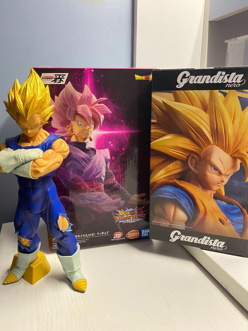 Grandista Nero Gros 比達孫悟空超三超級撒亞人3 一番賞黑悟空玫瑰龍珠景品banpresto 玩具 遊戲類 玩具 Carousell