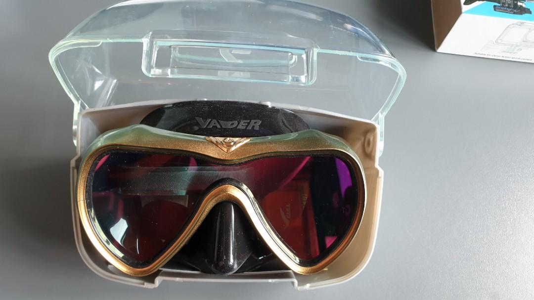 Gull Vader Pollarized Diving Mask Sports Sports Games Equipment On Carousell