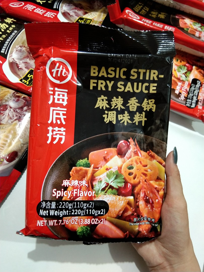 haidilao instant basic stir fry sauce bumbu malaxiangguo, Makanan