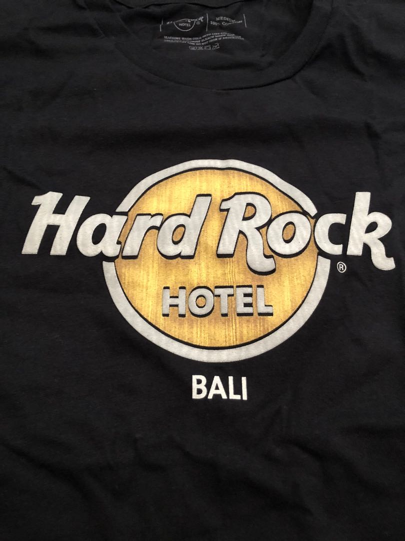 Hard Rock Cafe Bali Black T Shirt Men S Fashion Clothes Tops On Carousell