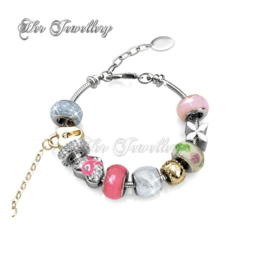 Her Jewellery My Lady Charm Bracelet Swarovski Women s Fashion