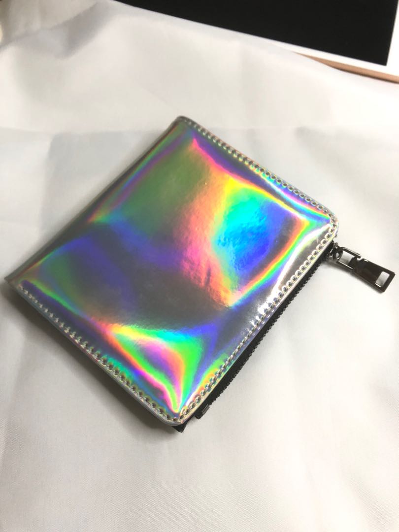Holographic wallet, Women's Fashion, Bags & Wallets, Wallets & Card