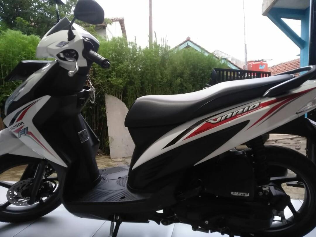 Honda Vario 110 Cbs Iss Putih Tahun 2016 Motor Di Carousell