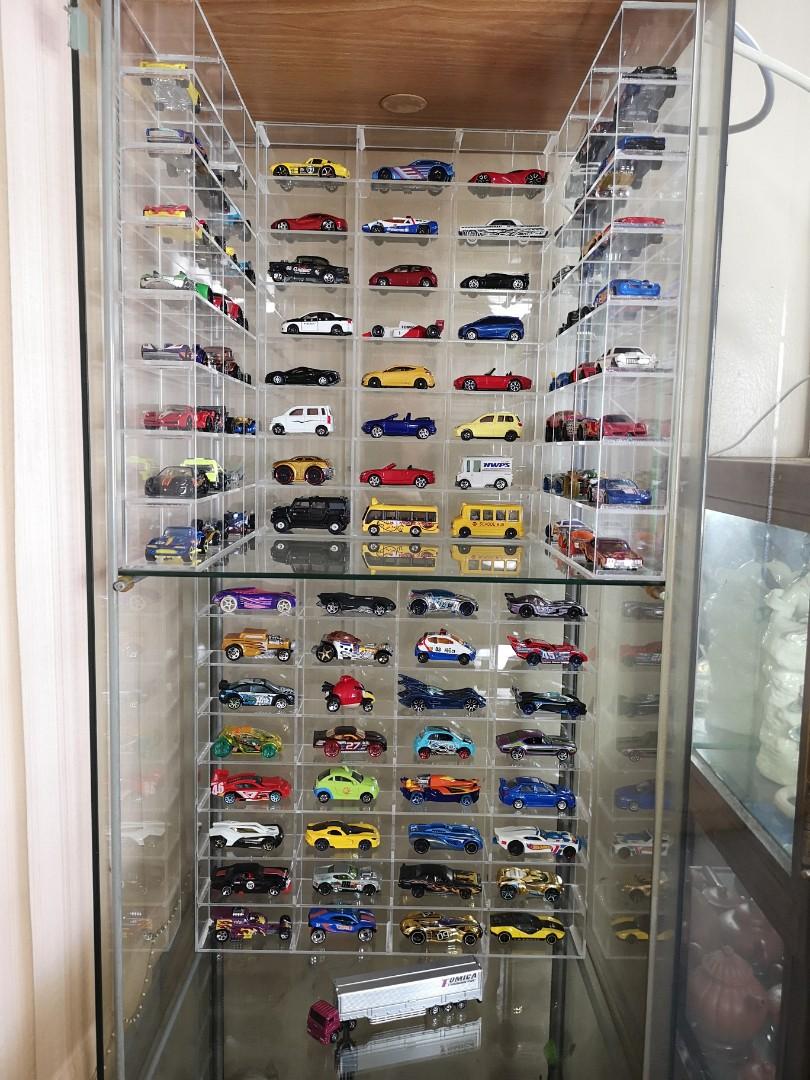 Hotwheels display rack for IKEA Detolf Glass Shelf, Hobbies & Toys ...