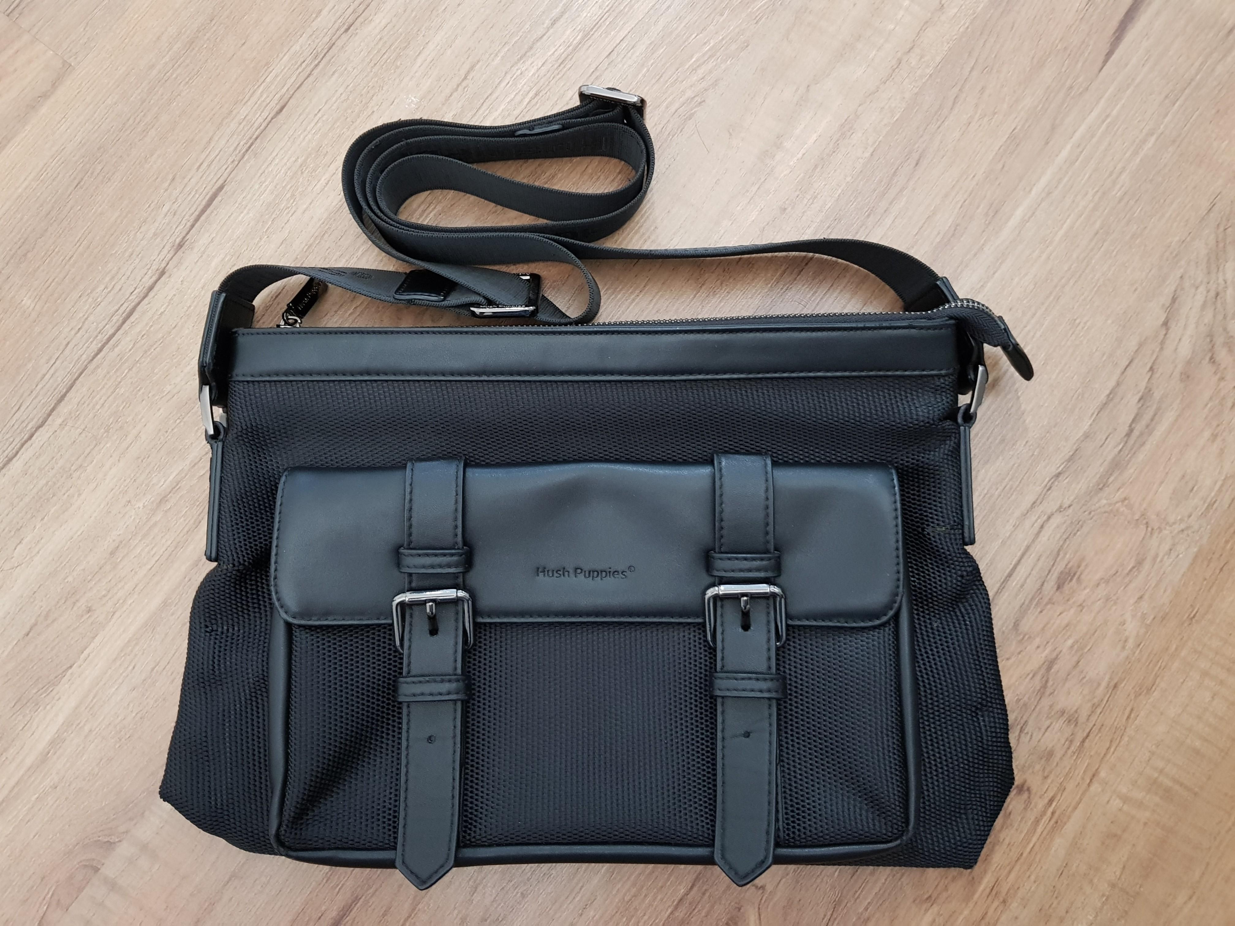 Hush Puppies Office Sling Bag Men s Fashion Bags Sling Bags on