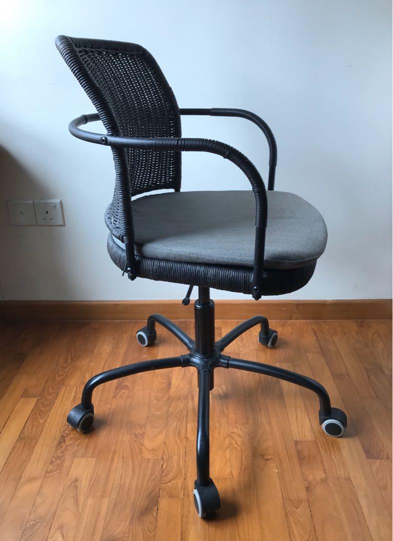 IKEA GREGOR Swivel Chair, Furniture & Home Living, Furniture, Chairs on