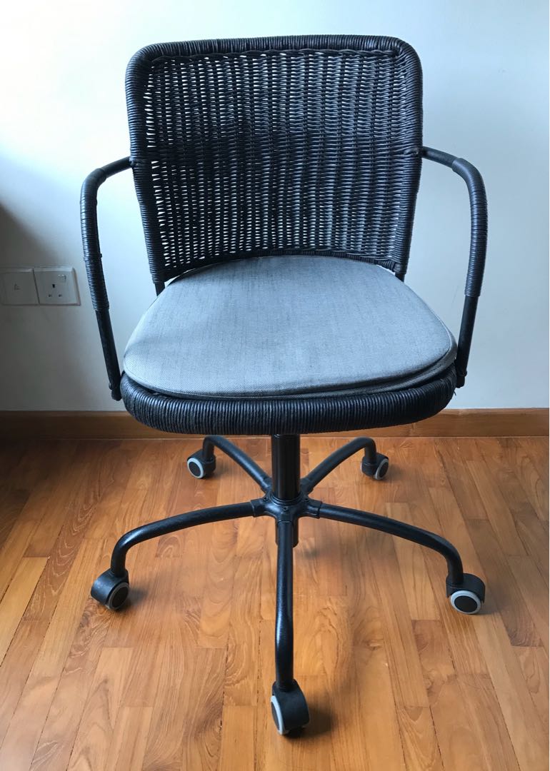 IKEA GREGOR Swivel Chair, Furniture & Home Living, Furniture, Chairs on