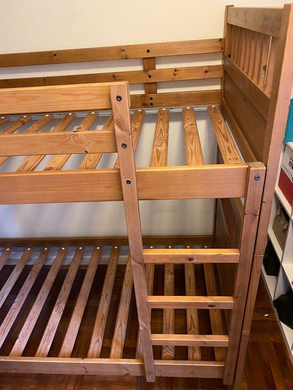 Ikea Hemnes bunk bed, 傢俬＆家居, 傢俬, 床架及床褥 Carousell