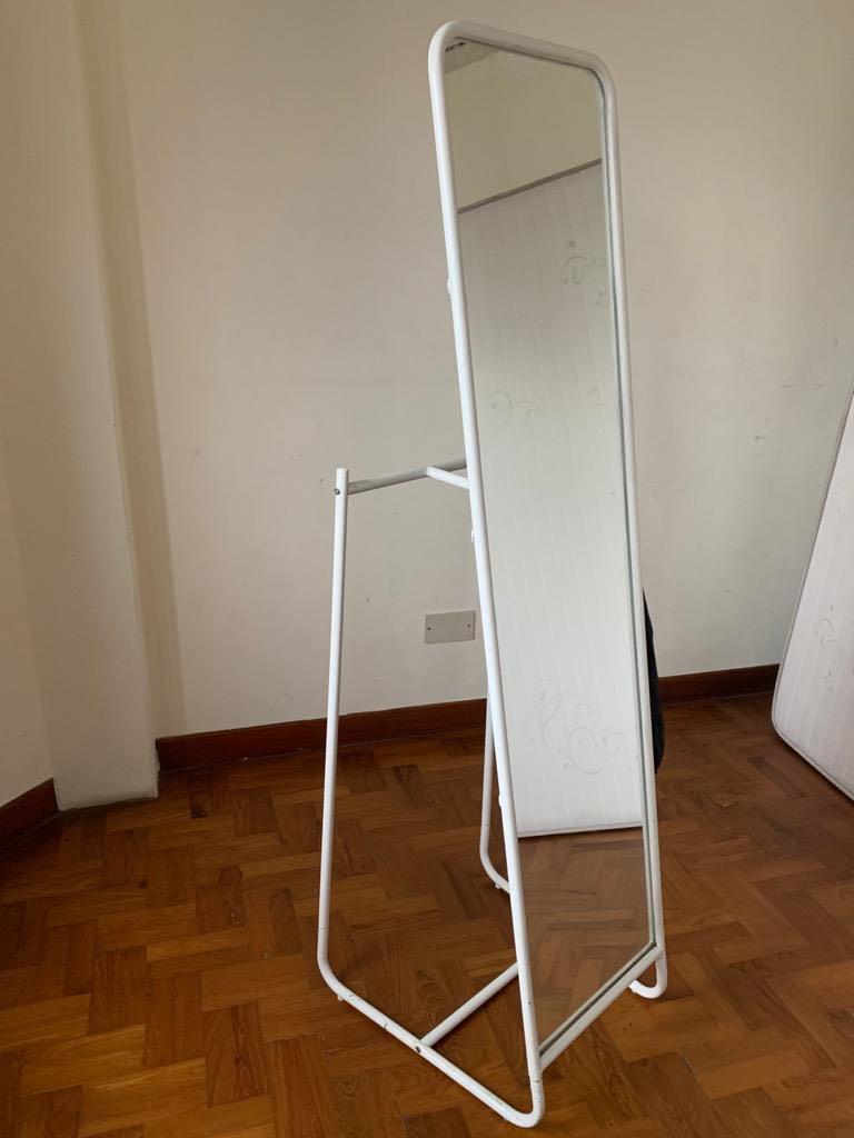 Ikea Standing Mirror, Furniture & Home Living, Home Decor, Mirrors on Carousell