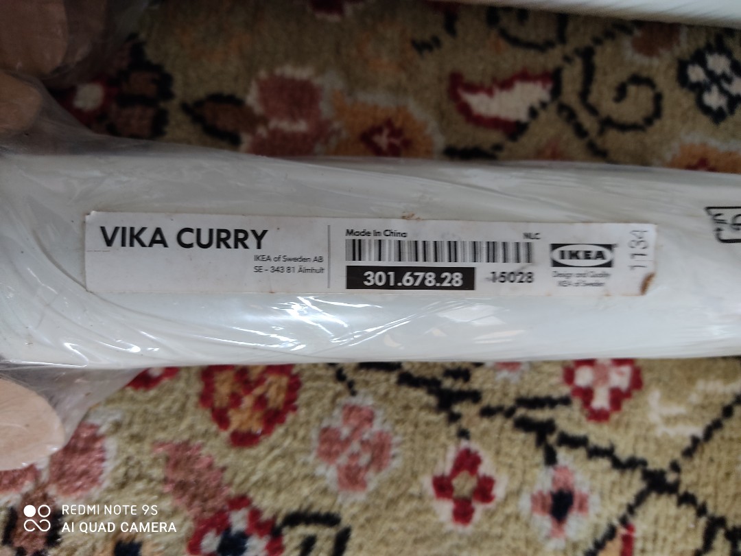 IKEA Vika Curry Table Legs 2pieces, Furniture & Home Living, Furniture