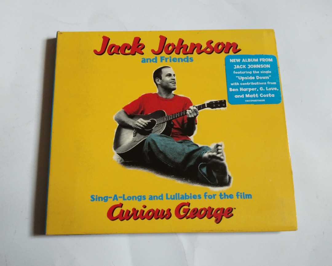 Jack Johnson - Curious George, Hobbies & Toys, Music & Media, Vinyls on ...
