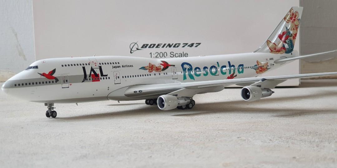 JAL in Reso'cha Livery B747-346SR