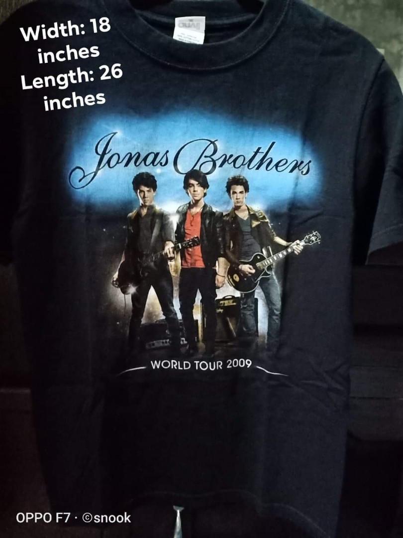 Jonas brothers online 2009 tour shirt