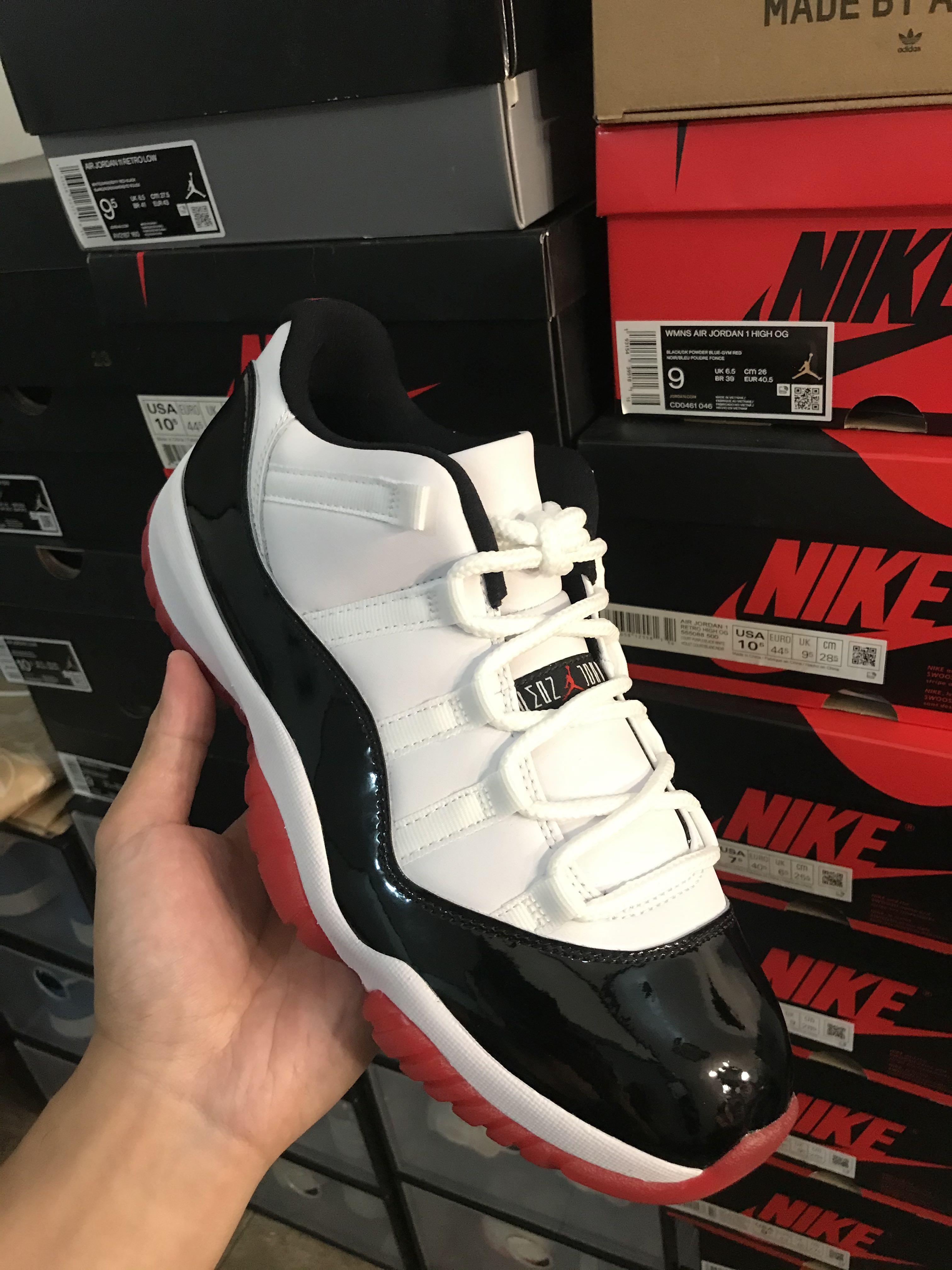 jordan 11 toebox crease