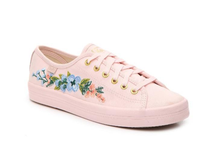 Keds Rifle Paper Embroidered Flowers 