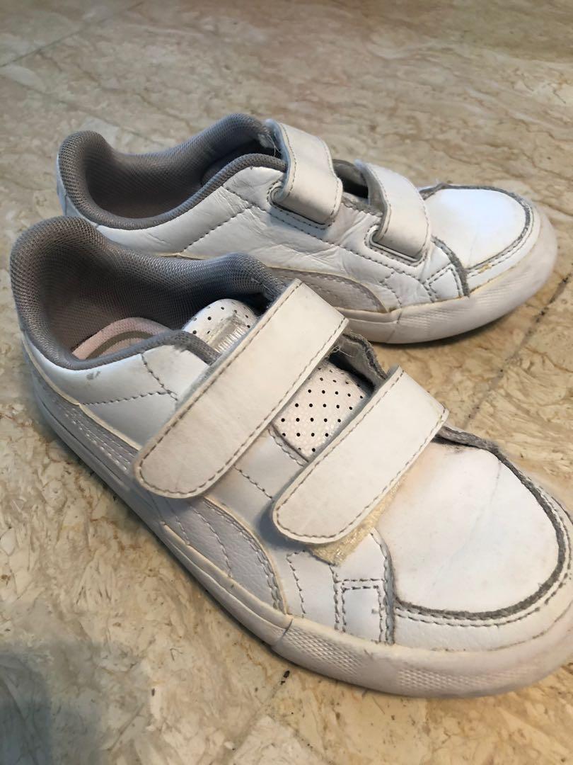 Kids puma white school Shoes, Babies 