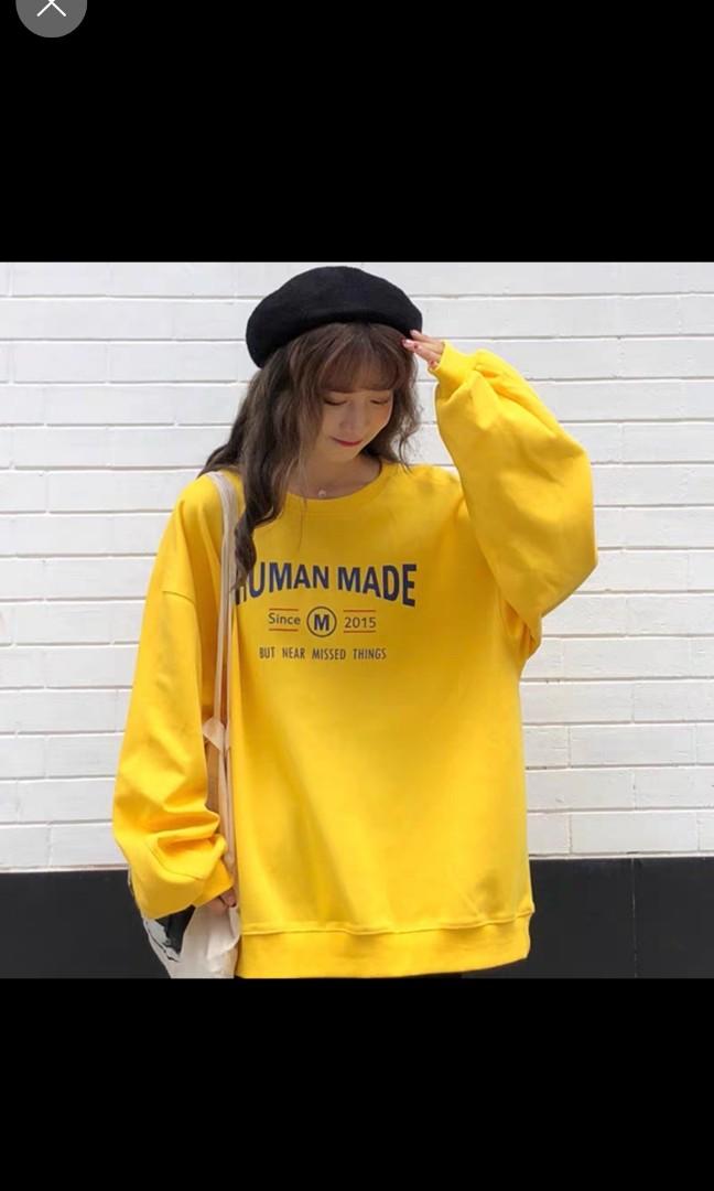 korean oversized sweatshirt