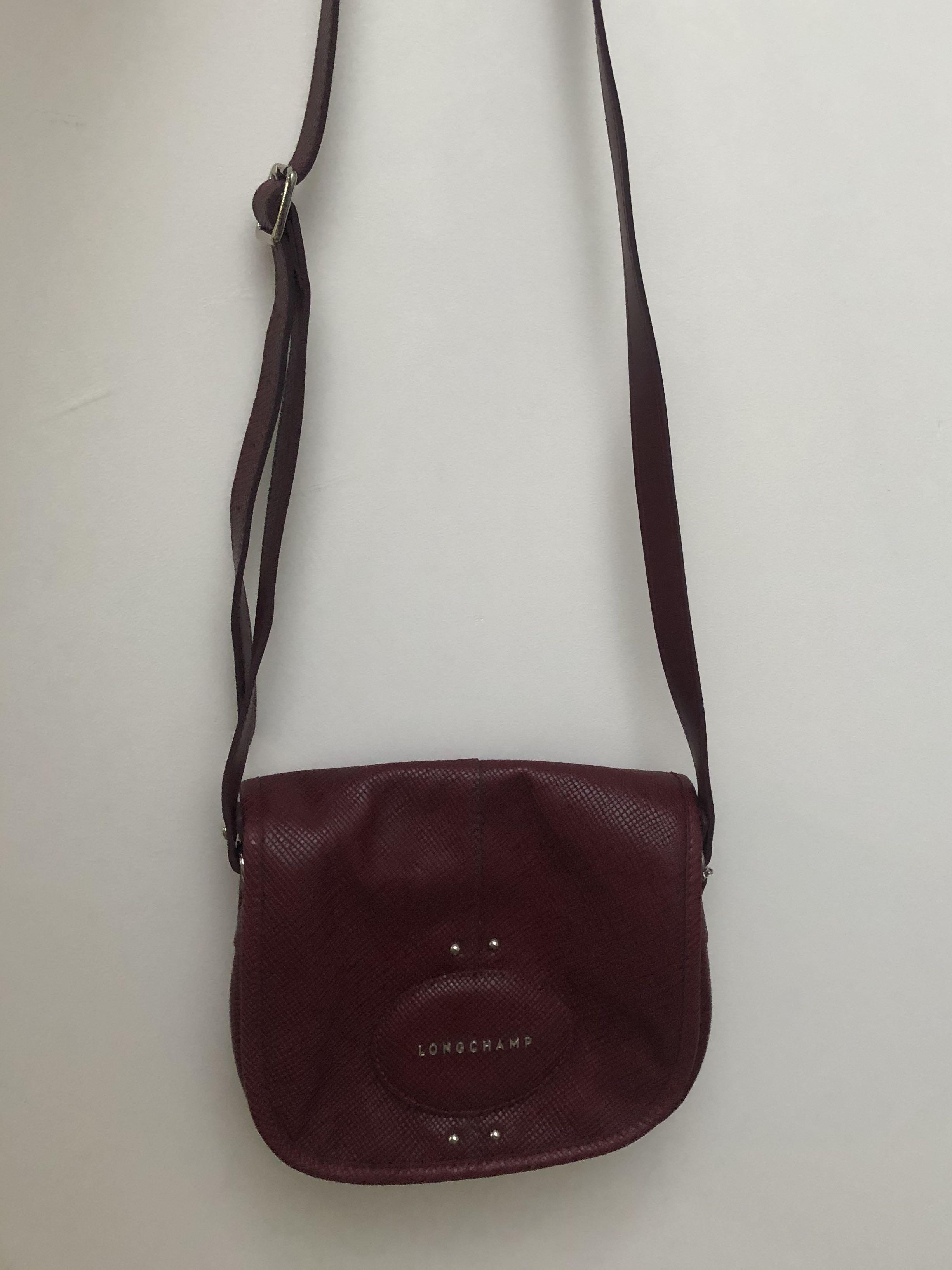 Longchamp Quadri Crossbody Leather Bag