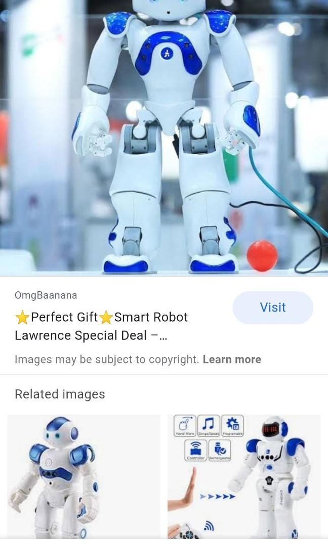 lawrence smart robot toy