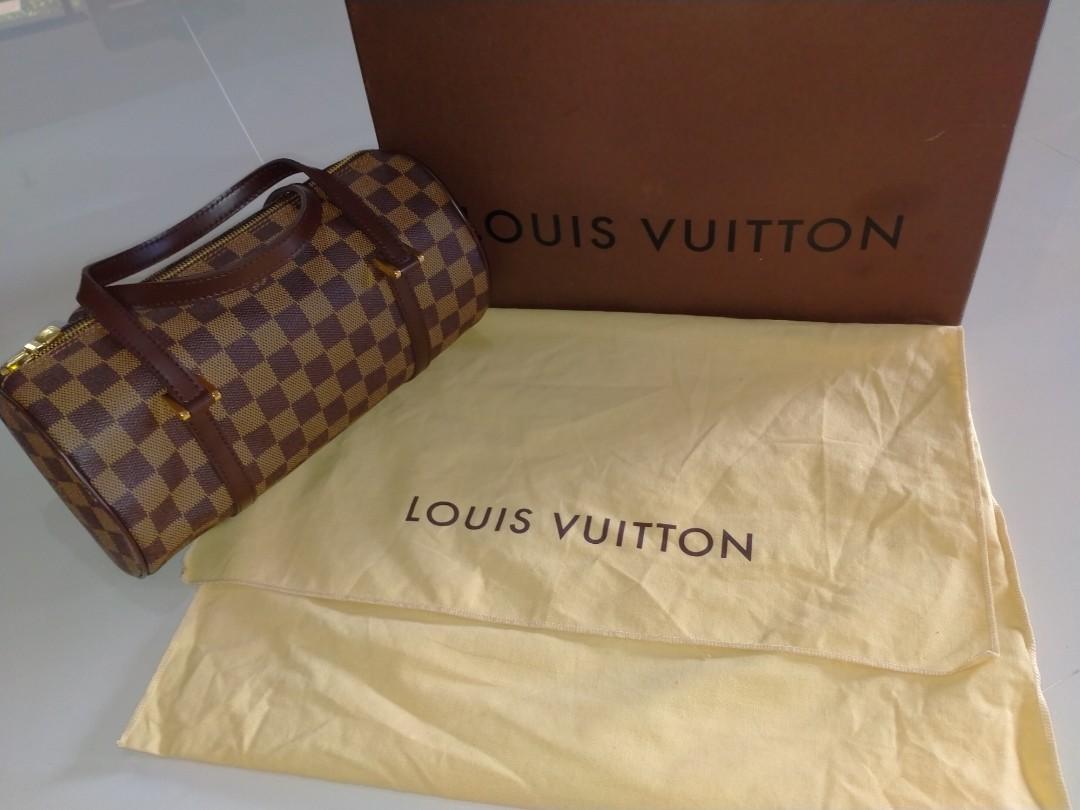 Used Louis Vuitton Papillon 26 Brw/Pvc/Brw/ Bag