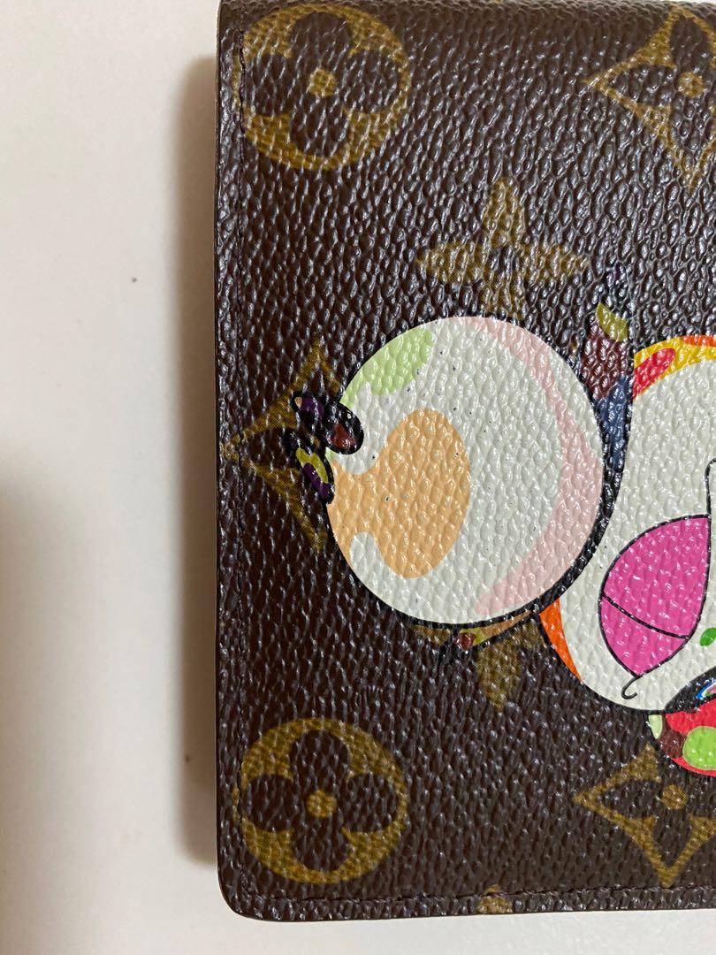 Takashi Murakami x Louis Vuitton Monogram Canvas Panda Wallet QJA05GND0B003