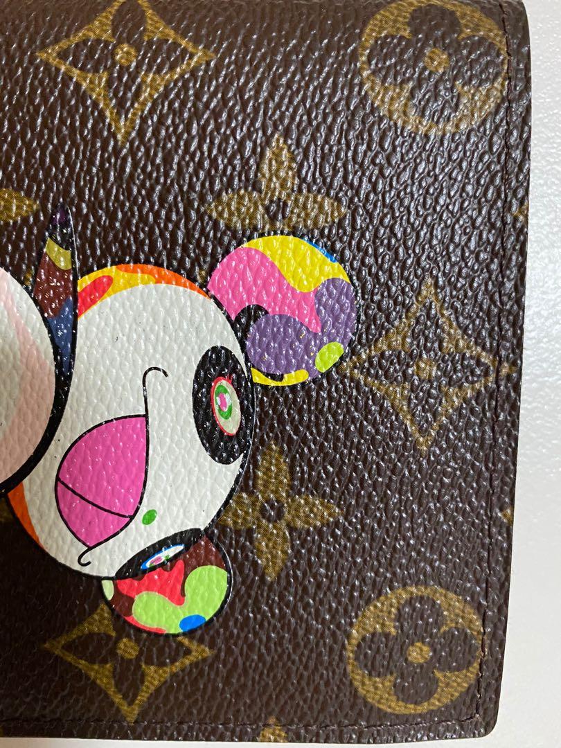 Louis VUITTON×Takashi Murakami Monogram Panda Portmone Zip/Long Wallet M61729