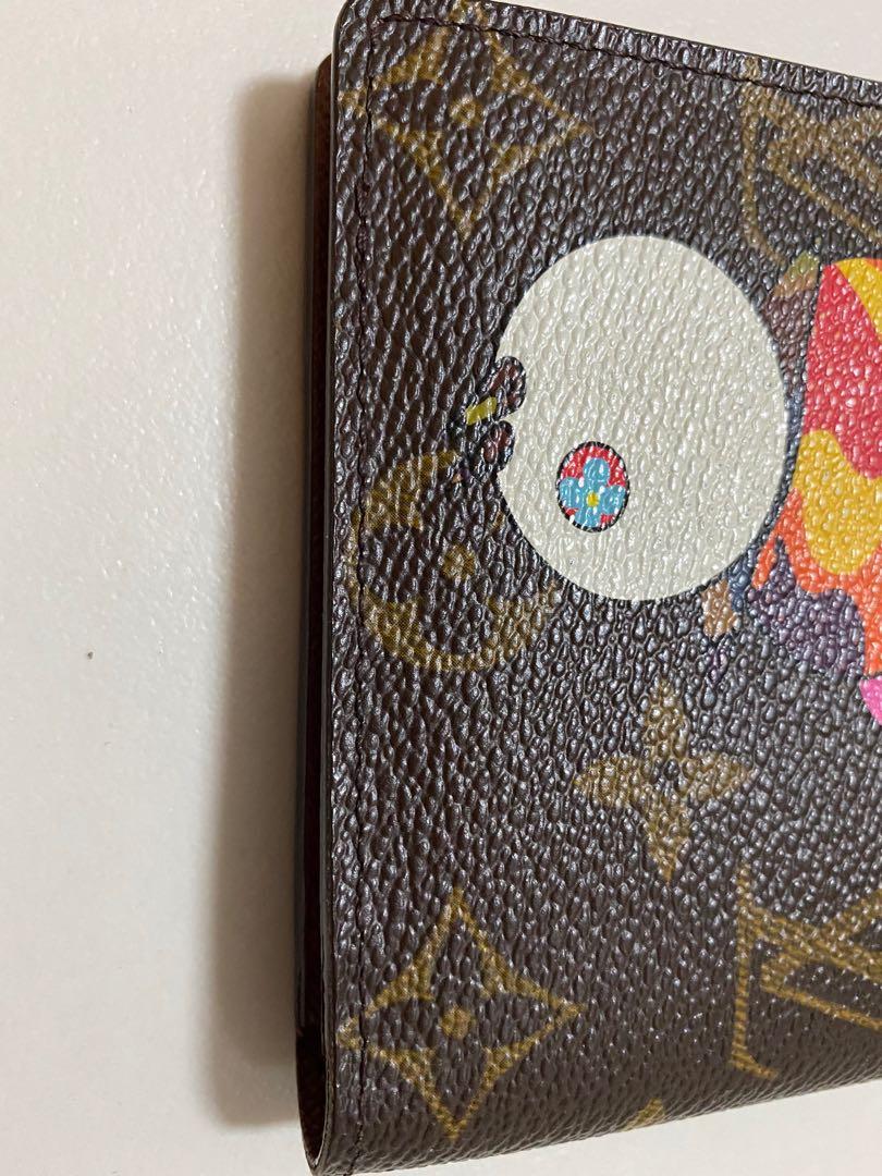 Takashi Murakami x Louis Vuitton Monogram Canvas Panda Marco Wallet  QJA05G9Y0B000