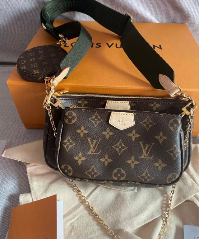 LouisVuitton Three In One Mahjong Crossbody Bag~