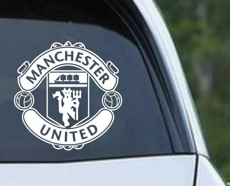 Manchester united car decals/stickers, Hobbies & Toys, Stationery