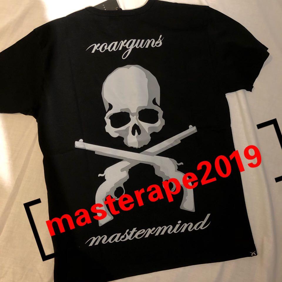 極美品 ロアー×マスターマインドジャパン スワロスカル二丁拳銃T